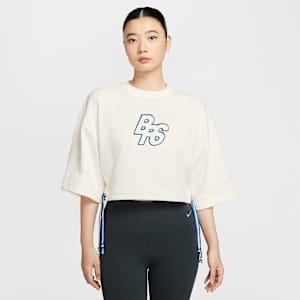 Nike Sportswear Phoenix Fleece Women's Short-Sleeve Cropped French